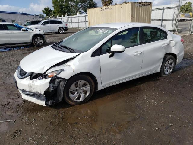 Photo 1 from auction – 2014 HONDA CIVIC LX with VIN 19XFB2F59EE252721