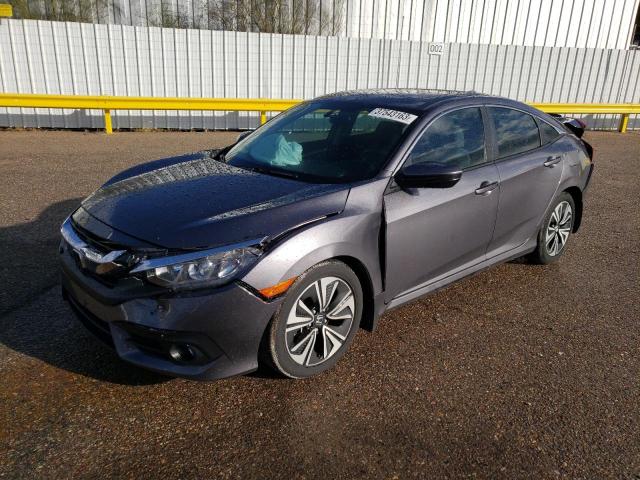 HONDA CIVIC EX 2017 with VIN 19XFC1F3XHE021675 - Photo from auction