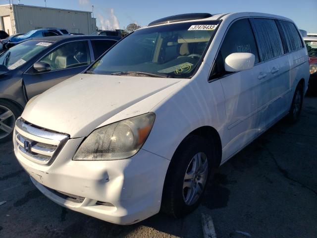 HONDA ODYSSEY EX 2005 with VIN 5FNRL38665B066506 - Photo from auction