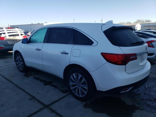 Photo 2 from auction – 2016 ACURA MDX TECHNO with VIN 5FRYD3H40GB001367