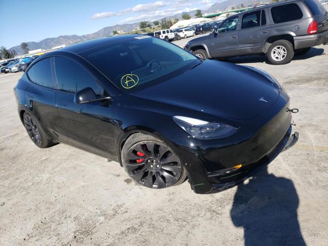 Photo 4 from auction – 2022 TESLA MODEL Y with VIN 7SAYGDEF7NF486899
