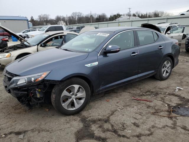 KIA OPTIMA HYB 2015 with VIN KNAGM4AD0F5077486 - Photo from auction