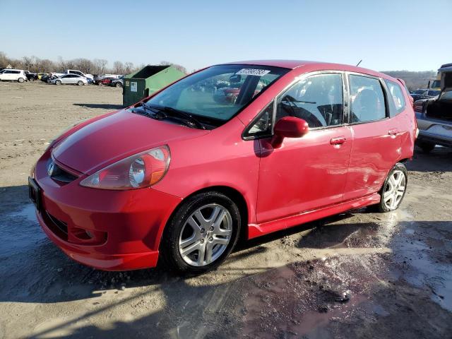 HONDA FIT S 2007 with VIN JHMGD38637S009558 - Photo from auction
