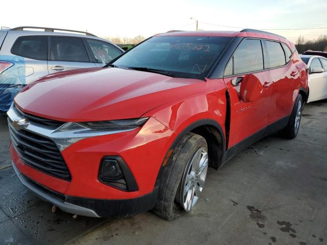 Photo 1 from auction – 2020 CHEVROLET BLAZER 3LT with VIN 3GNKBDRS9LS630165