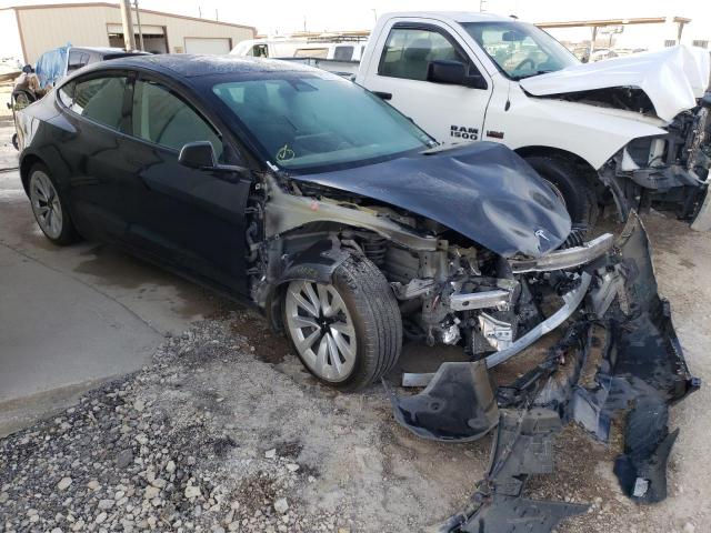 Photo 4 from auction – 2022 TESLA MODEL 3 with VIN 5YJ3E1EA4NF187581