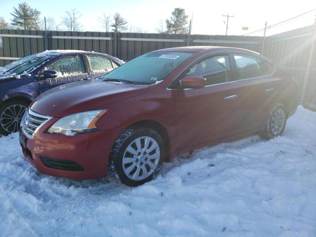 NISSAN SENTRA S 2014 with VIN 3N1AB7AP6EL616804 - Photo from auction