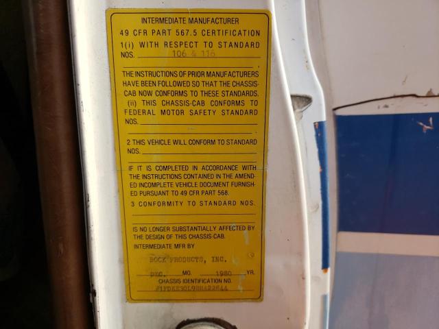 Photo 10 from auction – 1981 FORD ECONOLINE with VIN 1FDKE30L9BHA22844