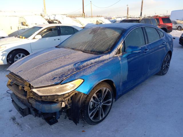 FORD FUSION TIT 2020 with VIN 3FA6P0D90LR176233 - Photo from auction
