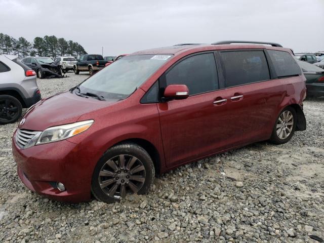 TOYOTA SIENNA XLE 2017 with VIN 5TDYZ3DC0HS781576 - Photo from auction