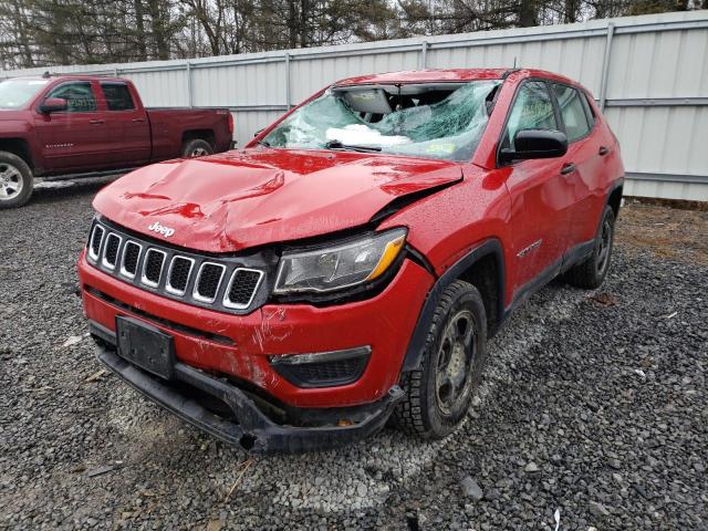 JEEP COMPASS SP 2020 with VIN 3C4NJDAB7LT133484 - Photo from auction