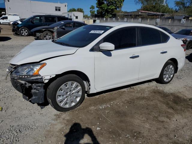 NISSAN SENTRA S 2015 with VIN 3N1AB7AP4FL690904 - Photo from auction