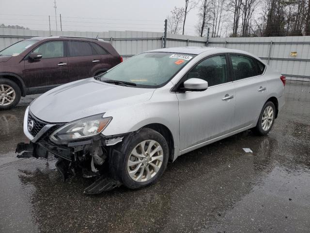 NISSAN SENTRA S 2019 with VIN 3N1AB7AP1KY204482 - Photo from auction