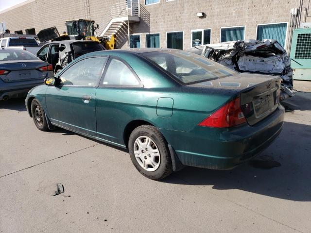Photo 2 from auction – 2001 HONDA CIVIC LX with VIN 1HGEM22521L063293