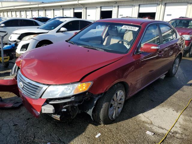 KIA OPTIMA LX 2010 with VIN KNAGG4A86A5414648 - Photo from auction