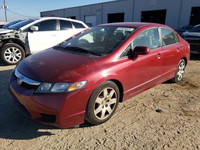 HONDA CIVIC LX 2010 with VIN 2HGFA1F55AH542810 - Photo from auction