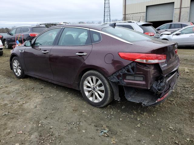 Photo 2 from auction – 2016 KIA OPTIMA EX with VIN 5XXGU4L30GG086855
