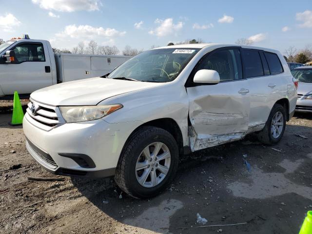 TOYOTA HIGHLANDER 2013 with VIN 5TDZA3EH4DS044560 - Photo from auction