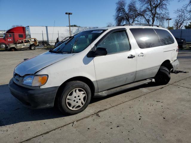 TOYOTA SIENNA CE 2003 with VIN 4T3ZF19C73U528949 - Photo from auction