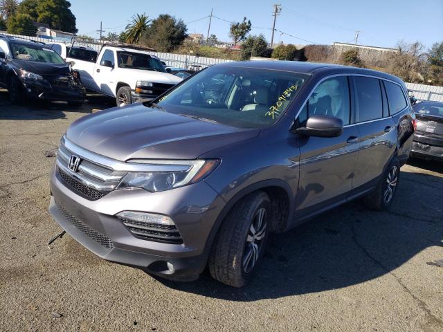 HONDA PILOT EXL 2016 with VIN 5FNYF5H51GB051663 - Photo from auction
