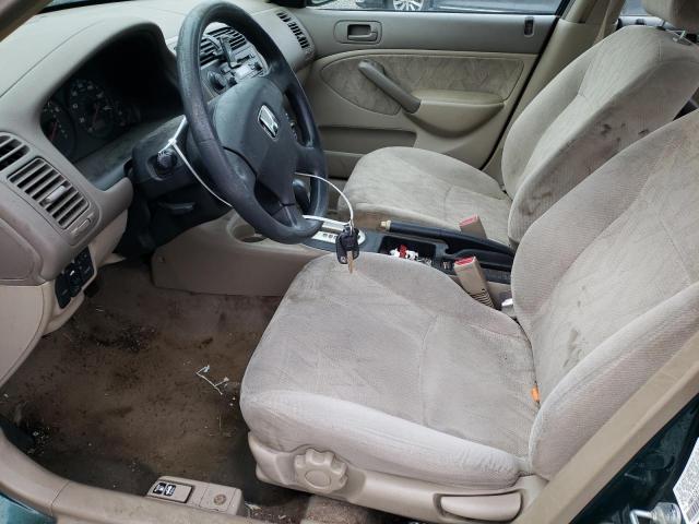 Photo 7 from auction – 2001 HONDA CIVIC EX with VIN JHMES26711S000710