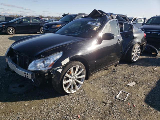 INFINITI G37 BASE 2012 with VIN JN1CV6AP7CM620759 - Photo from auction