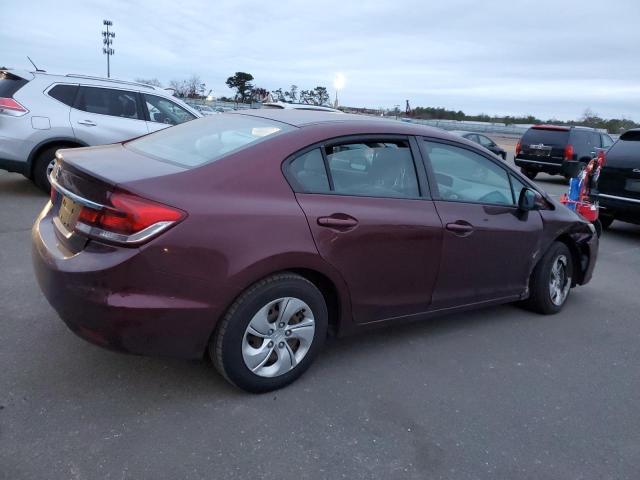 Photo 3 from auction – 2013 HONDA CIVIC LX with VIN 19XFB2F59DE266374