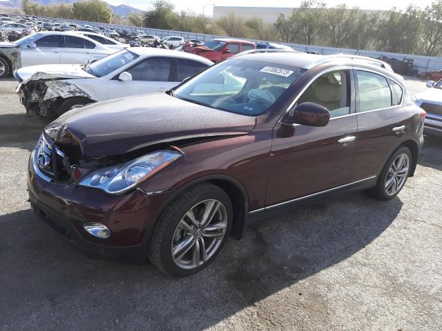 INFINITI EX35 BASE 2012 with VIN JN1AJ0HPXCM400182 - Photo from auction