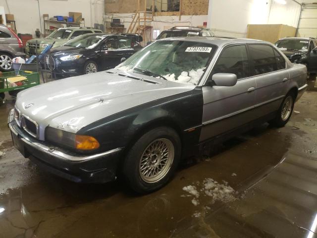 BMW 740 IL 1996 with VIN WBAGJ8323TDL35397 - Photo from auction