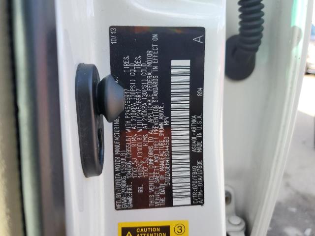 Photo 14 from auction – 2013 TOYOTA HIGHLANDER with VIN 5TDZA3EH4DS044560
