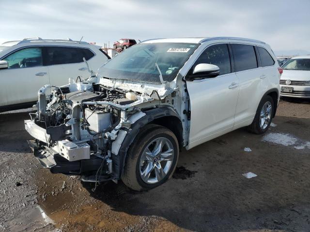 TOYOTA HIGHLANDER 2018 with VIN 5TDDZRFH7JS895963 - Photo from auction