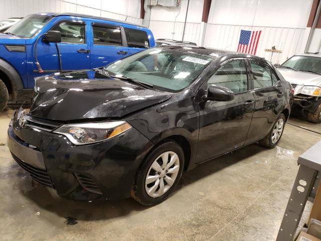 TOYOTA COROLLA L 2015 with VIN 2T1BURHE2FC424120 - Photo from auction