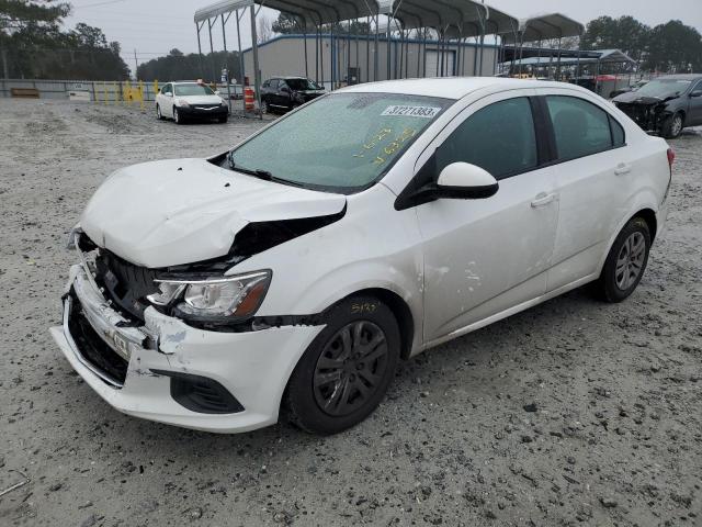 CHEVROLET SONIC LS 2017 with VIN 1G1JB5SH8H4162325 - Photo from auction