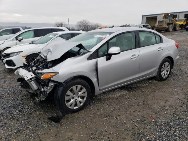 Photo 1 from auction – 2012 HONDA CIVIC LX with VIN 19XFB2F58CE314638