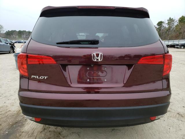 Photo 6 from auction – 2016 HONDA PILOT EXL with VIN 5FNYF5H62GB043404