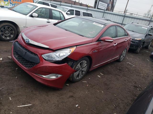 HYUNDAI SONATA HYB 2014 with VIN KMHEC4A40EA111151 - Photo from auction