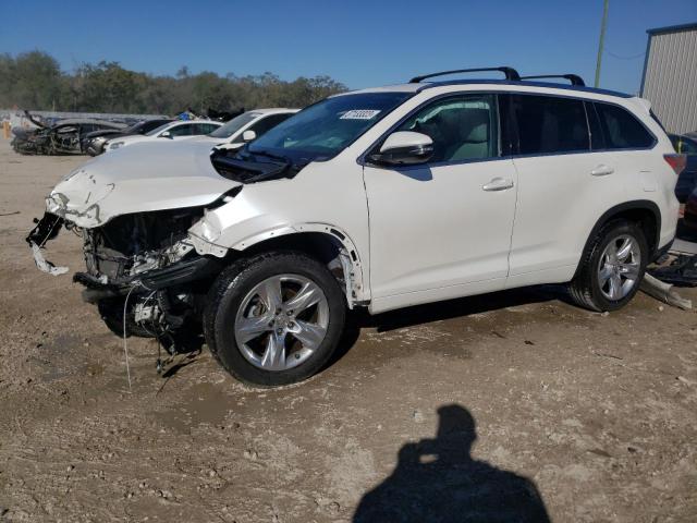 TOYOTA HIGHLANDER 2015 with VIN 5TDYKRFH5FS044063 - Photo from auction