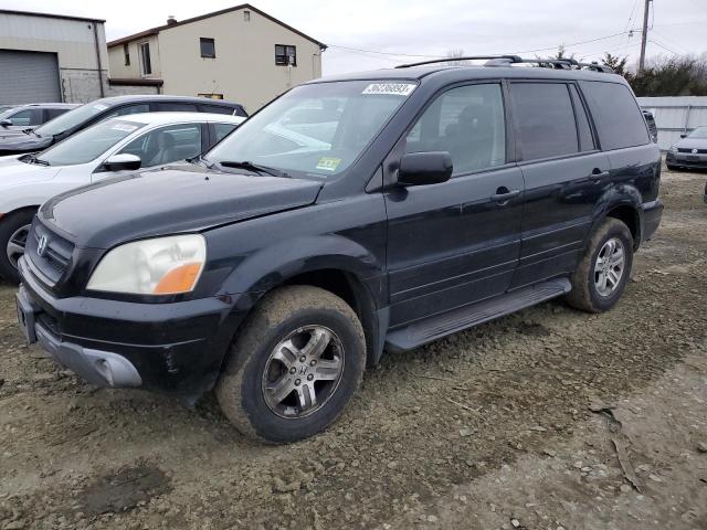 HONDA PILOT EXL 2003 with VIN 2HKYF18533H621358 - Photo from auction