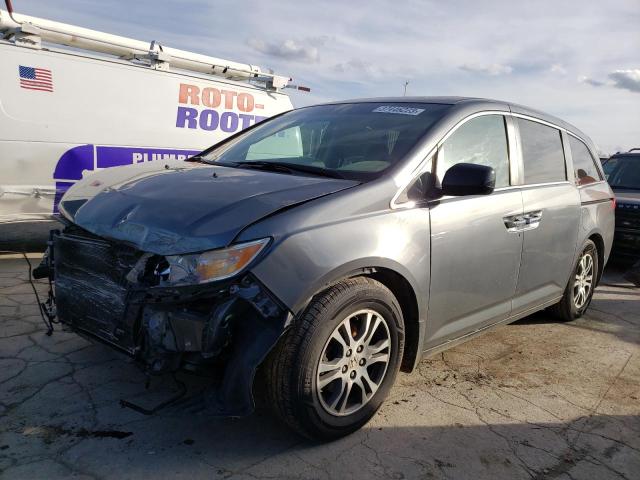 HONDA ODYSSEY EX 2011 with VIN 5FNRL5H66BB009682 - Photo from auction