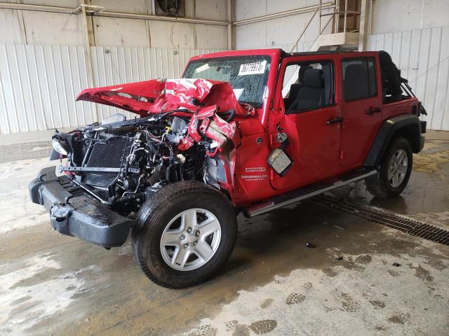 JEEP WRANGLER U 2011 with VIN 1J4BA3H10BL512308 - Photo from auction