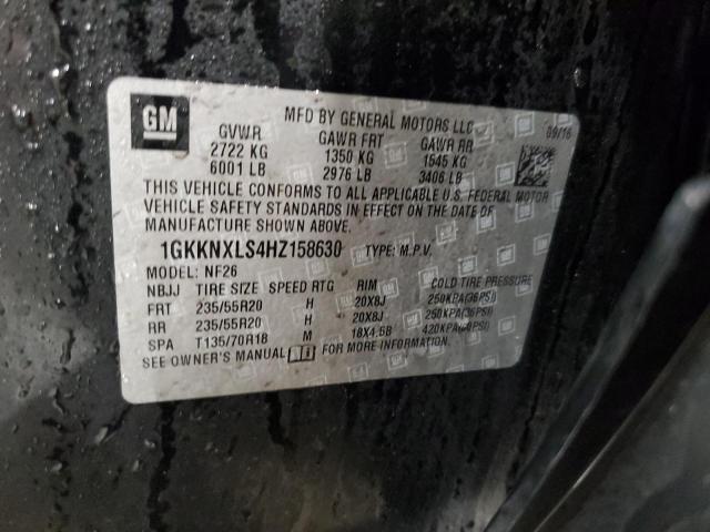 Photo 14 from auction – 2017 GMC ACADIA DEN with VIN 1GKKNXLS4HZ158630