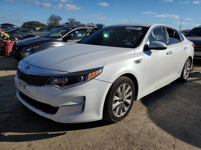 KIA OPTIMA EX 2016 with VIN 5XXGU4L38GG053022 - Photo from auction