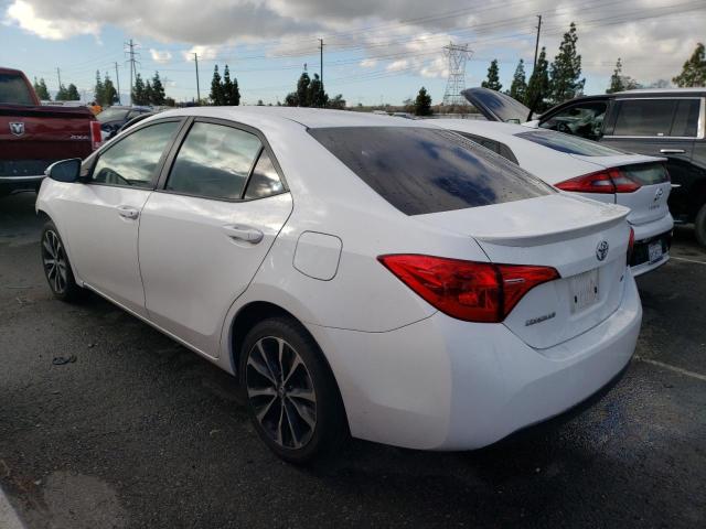 Photo 2 from auction – 2017 TOYOTA COROLLA L with VIN 5YFBURHE9HP697879
