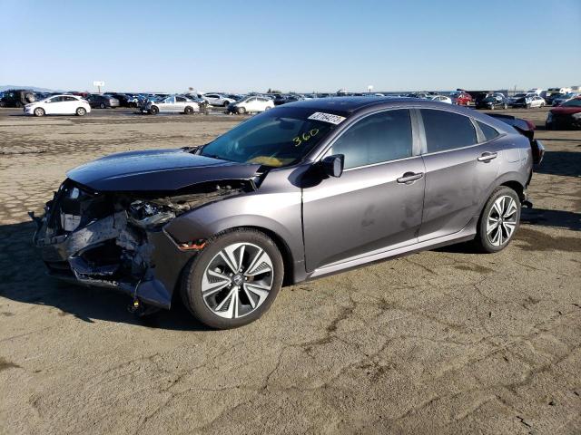 HONDA CIVIC EX 2017 with VIN 19XFC1F33HE201581 - Photo from auction