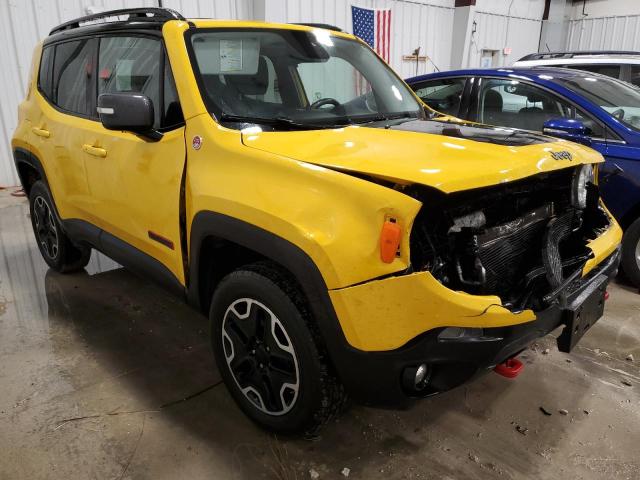 Photo 4 from auction – 2016 JEEP RENEGADE T with VIN ZACCJBCT1GPC44966