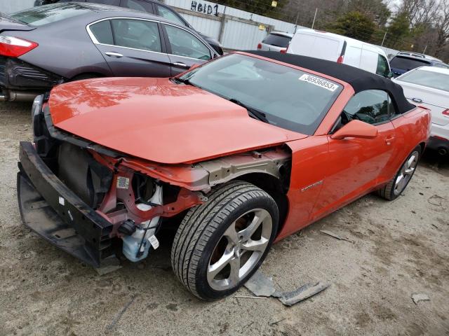Photo 1 from auction – 2013 CHEVROLET CAMARO LT with VIN 2G1FB3D37D9242508