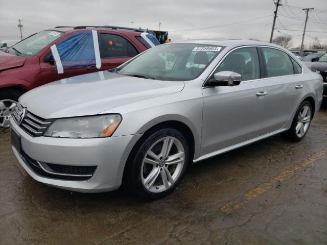VOLKSWAGEN PASSAT SE 2014 with VIN 1VWBS7A34EC052870 - Photo from auction