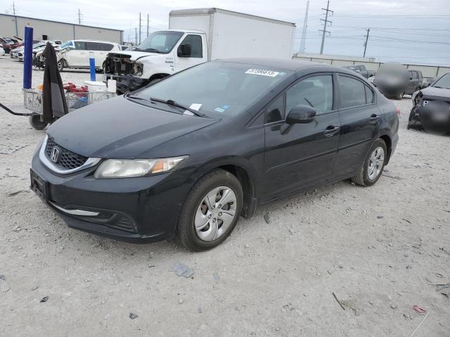 HONDA CIVIC LX 2013 with VIN 19XFB2E57DE099384 - Photo from auction