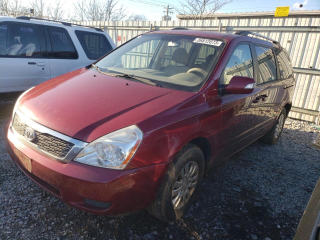KIA SEDONA LX 2011 with VIN KNDMG4C78B6407948 - Photo from auction