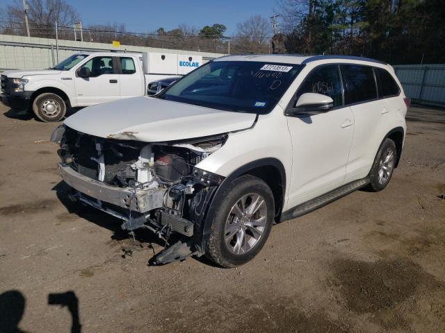 TOYOTA HIGHLANDER 2015 with VIN 5TDKKRFH1FS116608 - Photo from auction