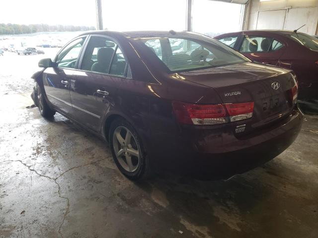 Photo 2 from auction – 2008 HYUNDAI SONATA SE with VIN 5NPEU46F08H355116